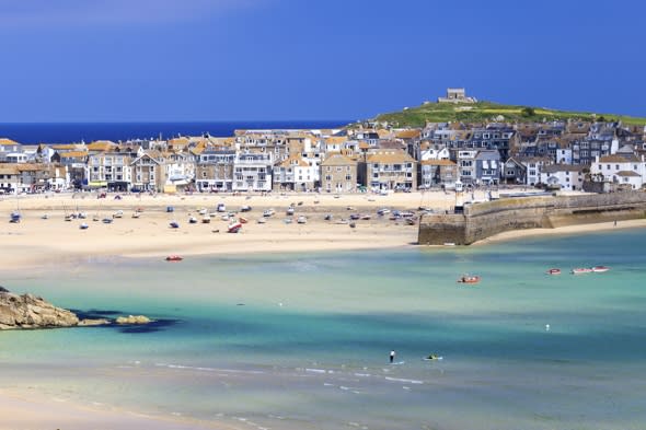 St Ives in Cornwall is UK's most expensive seaside holiday destination 