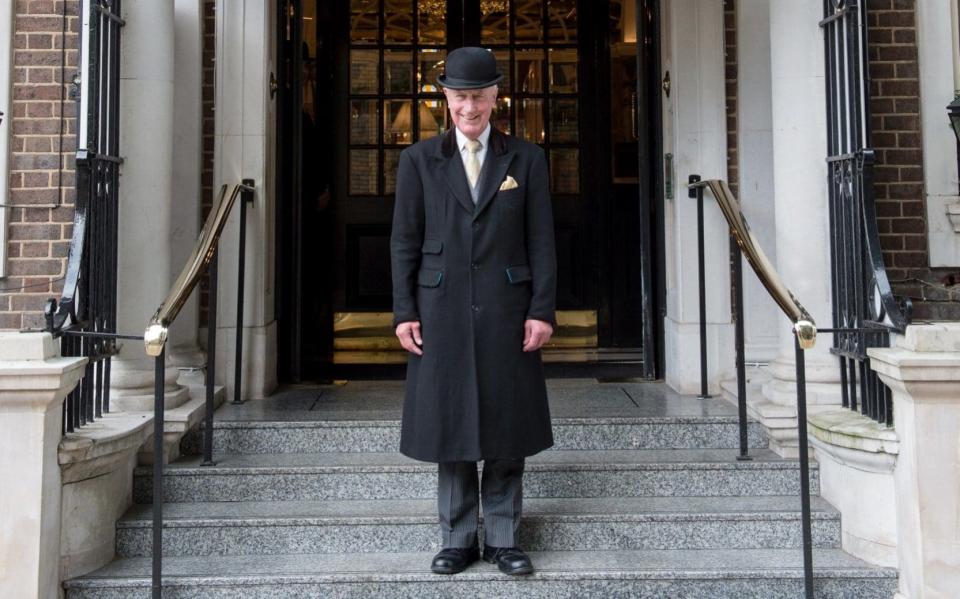 Peter Sweeney, doorman at The Goring -   Original/Custom 