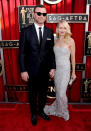 Liev Shreiber and Naomi Watts arrive at the 19th Annual Screen Actors Guild Awards at the Shrine Auditorium in Los Angeles, CA on January 27, 2013.