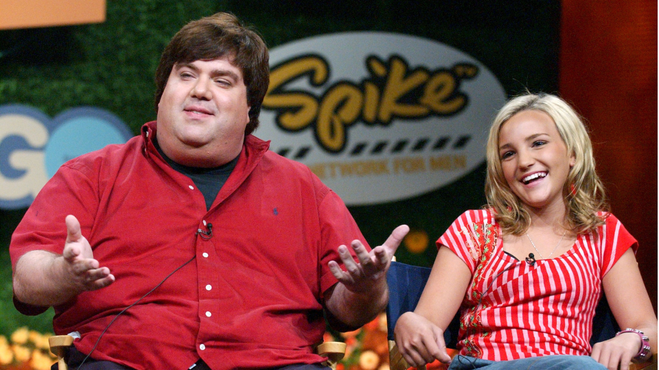 Dan Schneider and Jamie Lynn Spears in 2004