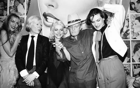 Andy Warhol (second from left) at Studio 54 - Credit: 2016 Sonia Moskowitz/Sonia Moskowitz