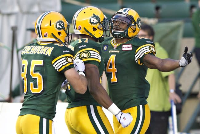 The surprising Edmonton Eskimos are a perfect 4-0 heading into a Week 5 game against Calgary. (The Canadian Press)
