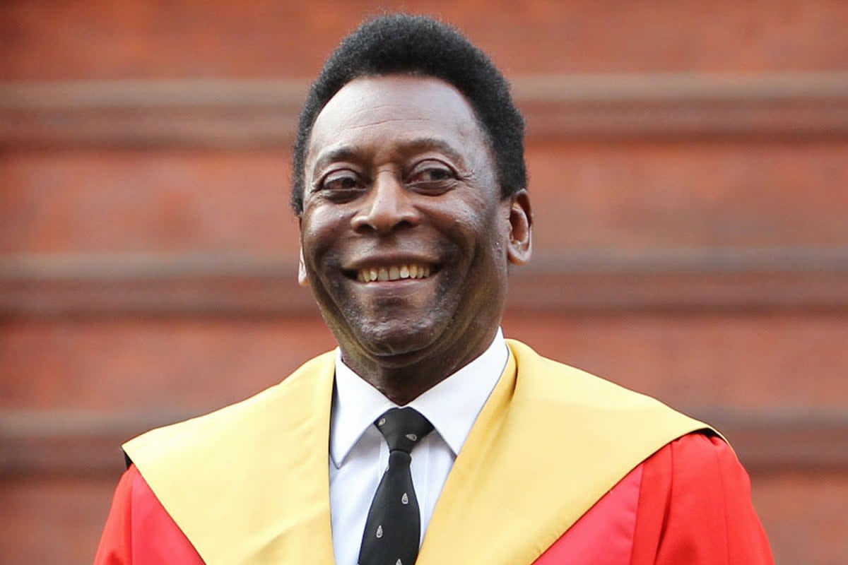 Pele, one of football’s all-time greats, has died (Sean Dempsey/PA) (PA Archive)