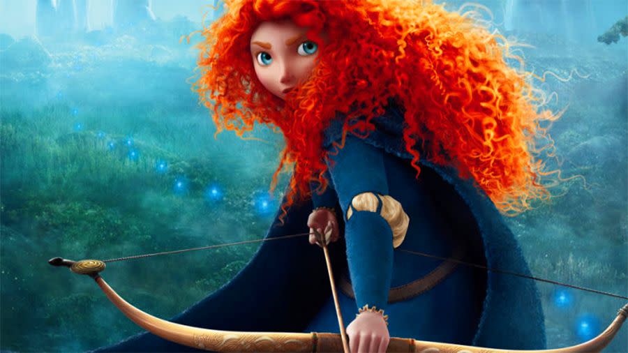 Merida is the only princess who doesn’t sing