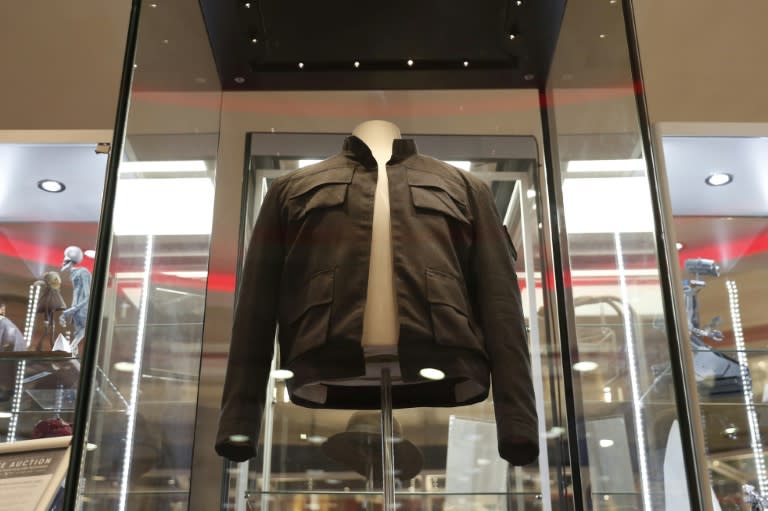 Han Solo's jacket from "The Empire Strikes Back" was expected to fetch up to £1 million at Thursday's auction