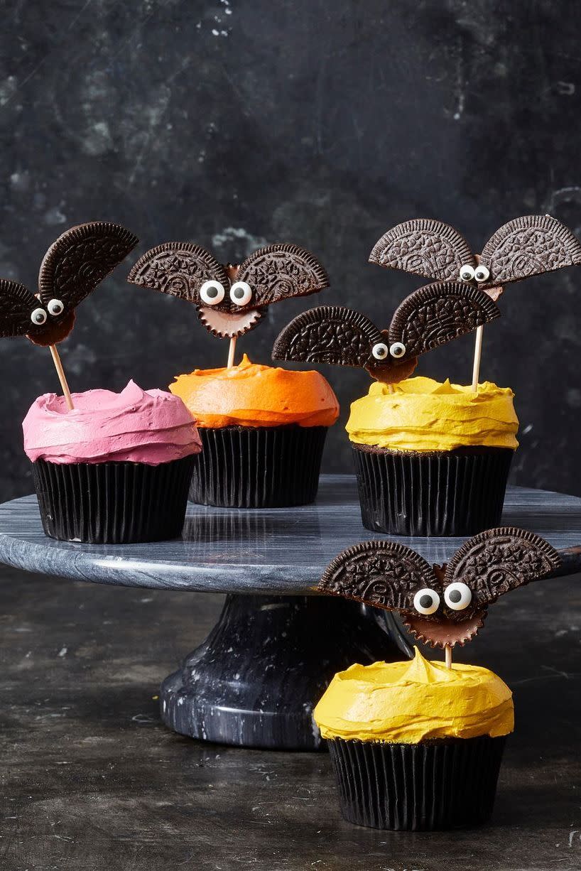 Cookie Bat Cupcakes