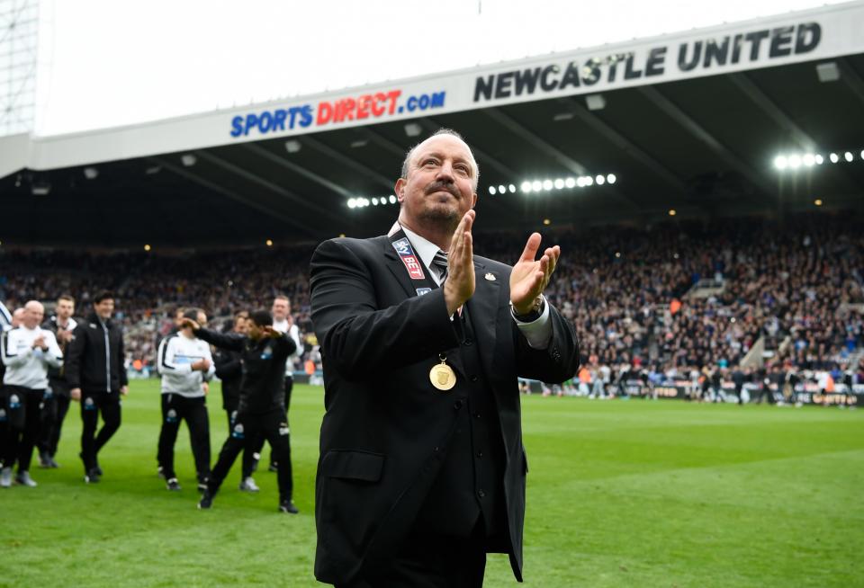 Rafa Benitez - Newcastle United manager