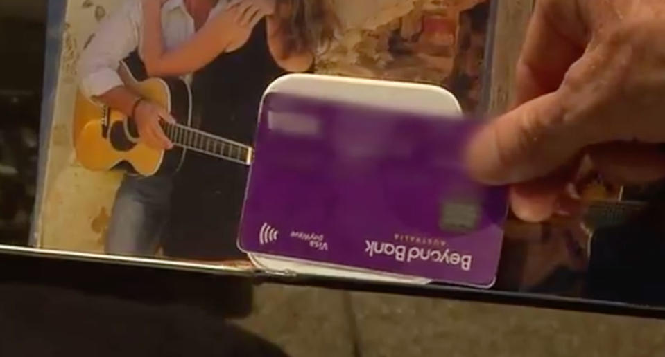 Mr Clayton said people can just ‘payWave’ if they hear a song they like. Source: 7 News