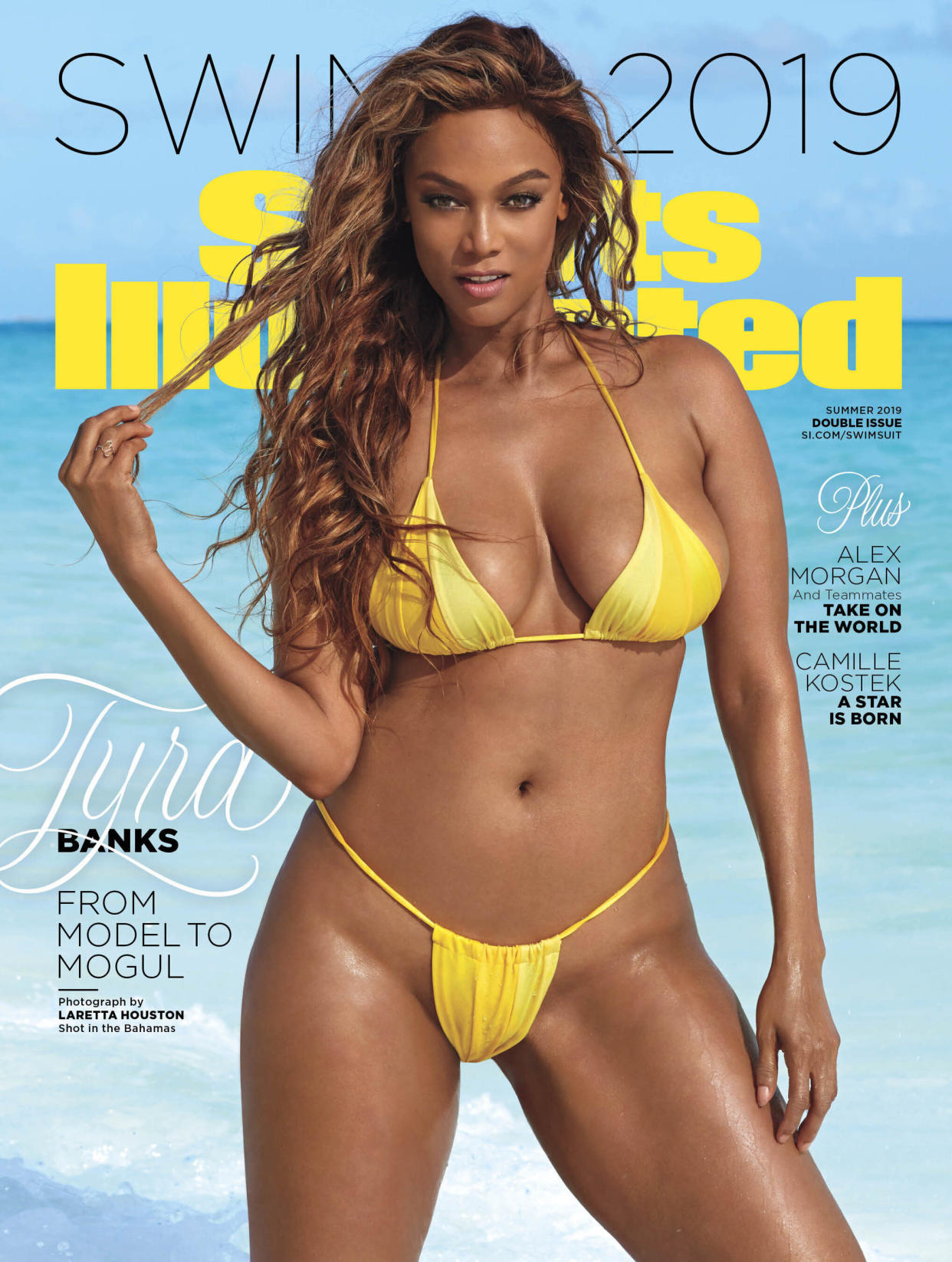 Tyra Banks poses for 2019 Sports Illustrated Swimsuit Issue