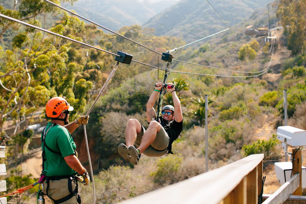 Catalina Zip Line Eco Tour, Catalina Island, California