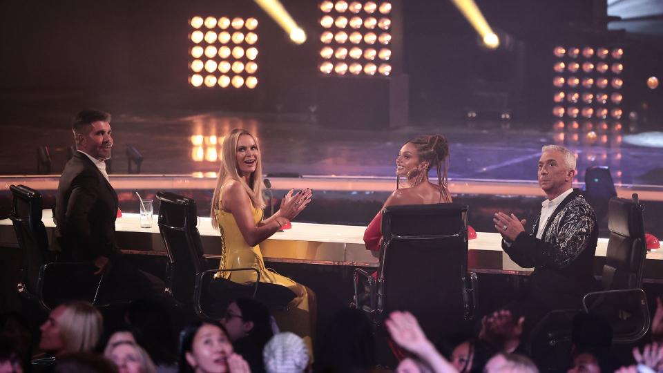 Amanda took her place on the judging panel for the first BGT live show