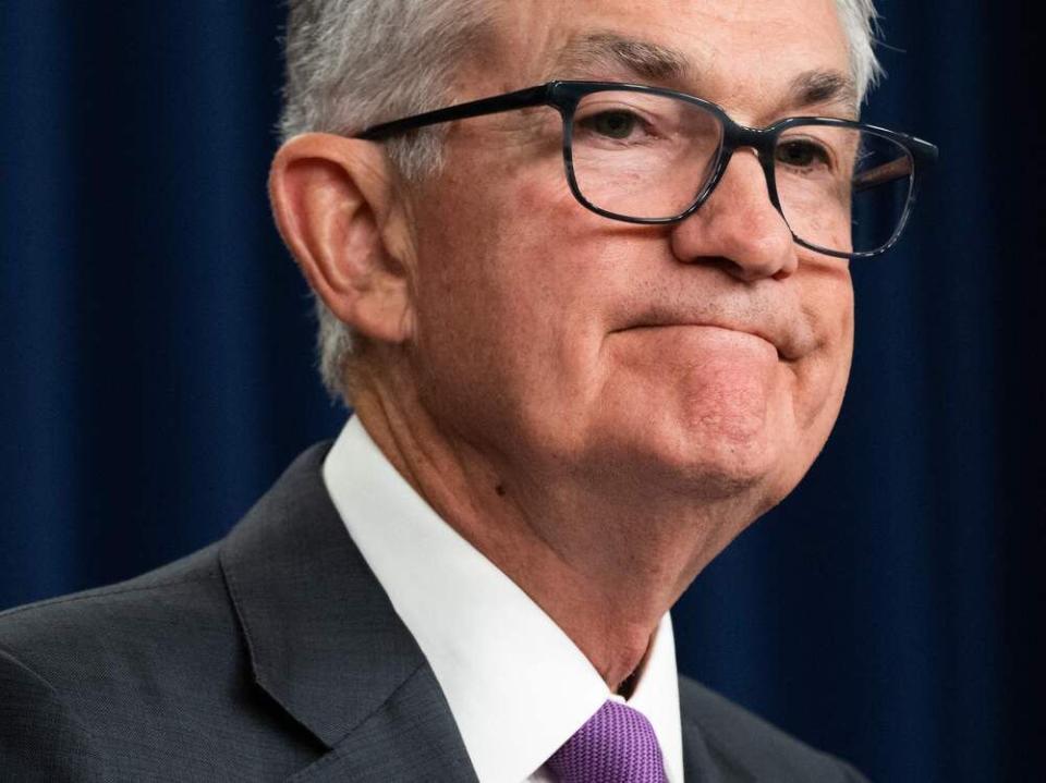  Federal Reserve chair Jerome Powell. The U.S. central bank kept rates on hold on Wednesday.