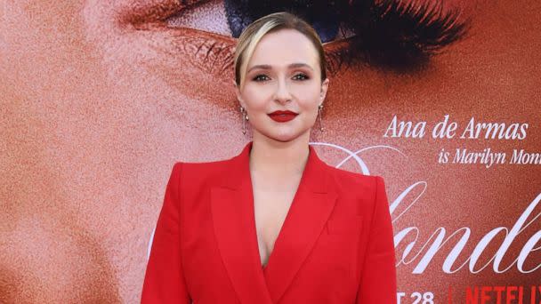 PHOTO: Hayden Panettiere attends Los Angeles Premiere Of Netflix's New Film 'Blonde' at TCL Chinese Theatre, Sept. 13, 2022, in Hollywood, Calif. (Jon Kopaloff/Getty Images)