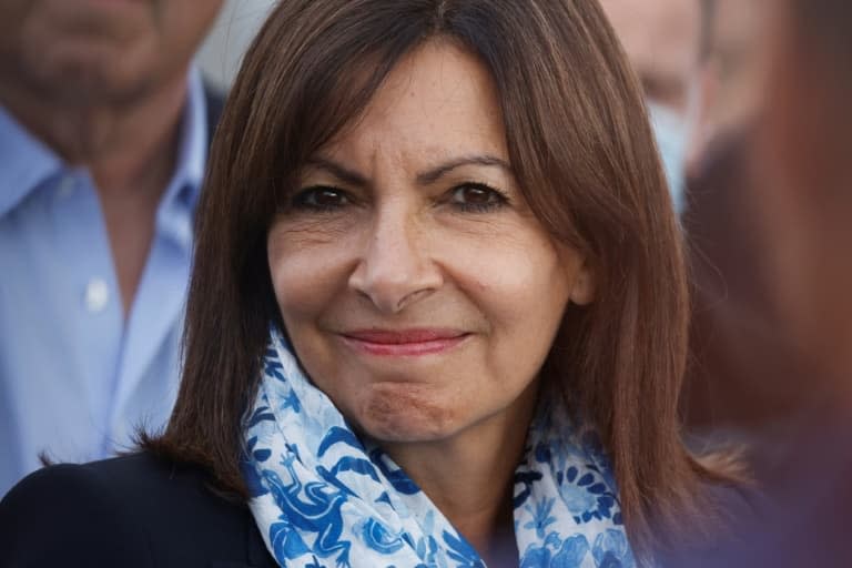 La maire de Paris et candidate à la présidentielle Anne Hidalgo, le 16 septembre 2021 à Paris - Ludovic MARIN © 2019 AFP