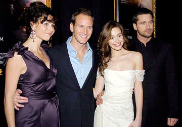 Minnie Driver , Patrick Wilson , Emmy Rossum and  Gerard Butler at the New York premiere of Warner Brothers' Andrew Lloyd Webber's The Phantom of the Opera