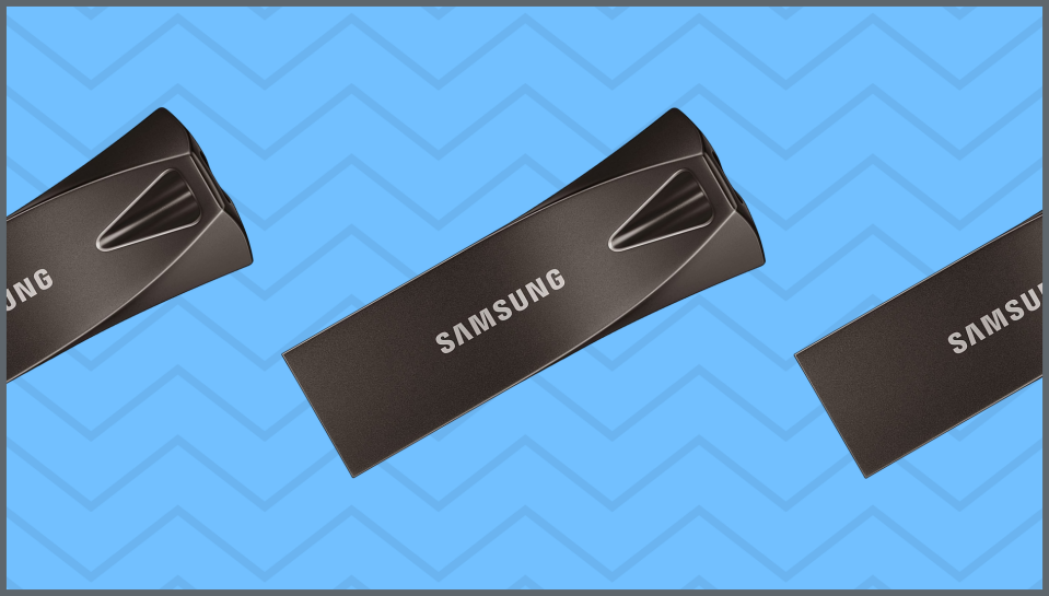 Ahorra un 54 % en la memoria USB Samsung Bar Plus (256 GB) (Foto: Samsung).