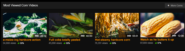 Pornhub's April Fools' Day Prank Is Totally NSFW if Veggies Give You Boners
