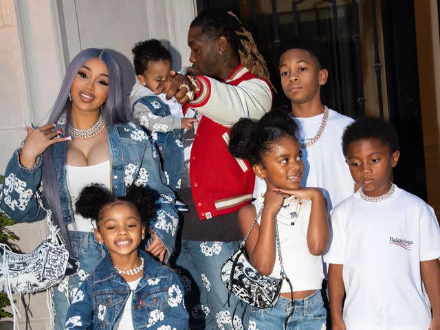 Cardi B Instagram Cardi B, Offset, and their kids