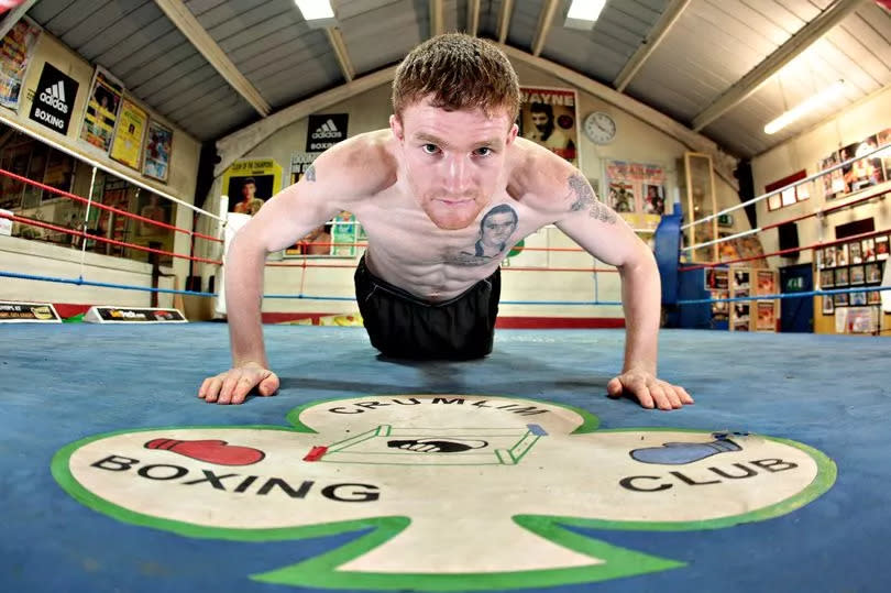Willie 'Big Bang' Casey prepares for his world title fight in 2011