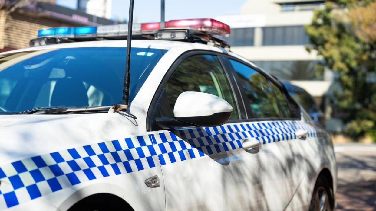 Close up of a Police vehicle