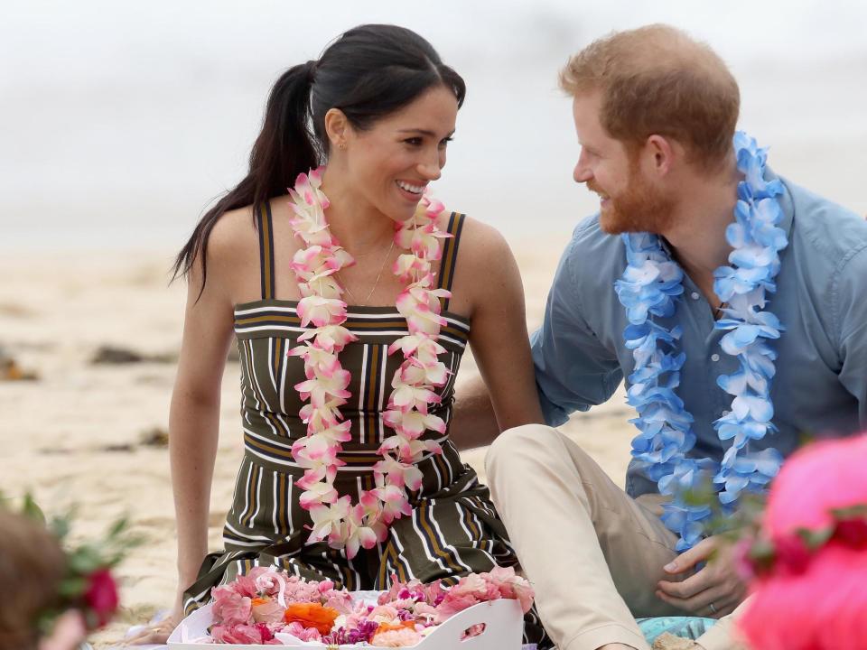 Harry and Meghan visited Bondi Beach during their 16-day tour (Getty)