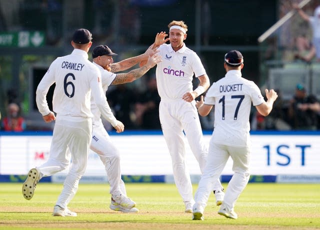 Australia slipped from 61 without loss to 107 for three at stumps on day four of the first Ashes Test (Nick Potts/PA)