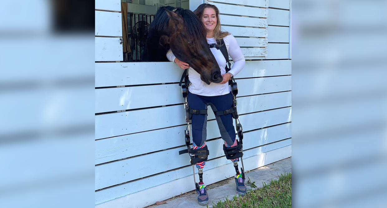 Bea de Lavalette had both her legs amputated after suffering injuries sustained during a terrorist attack in Brussels. She's now ready to compete in the Paralympic Games in Tokyo. (Photo courtesy of Elizabeth de Lavalette)