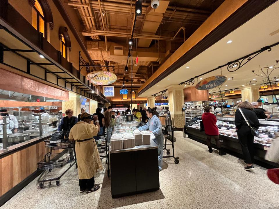 Prepared foods at Wegmans.