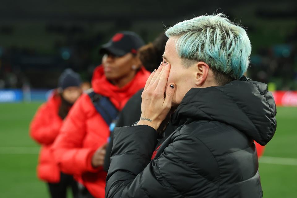 The US Women's Soccer team loses to Sweden in the 2023 World Cup