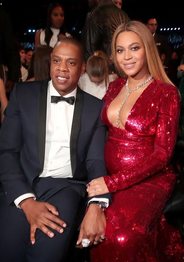 Bey and Jay are preparing for their twins! Source: Getty