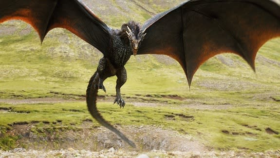 One of Daenerys' dragons in HBO's "Game of Thrones."