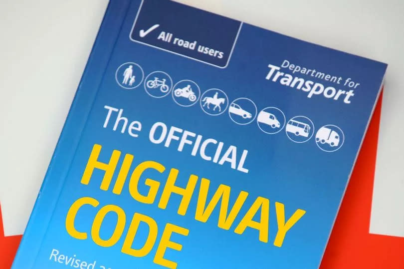 The official Highway Code book (PA)