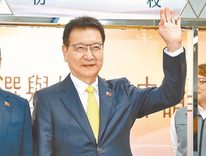 國民黨副總統參選人趙少康。（姚志平攝）