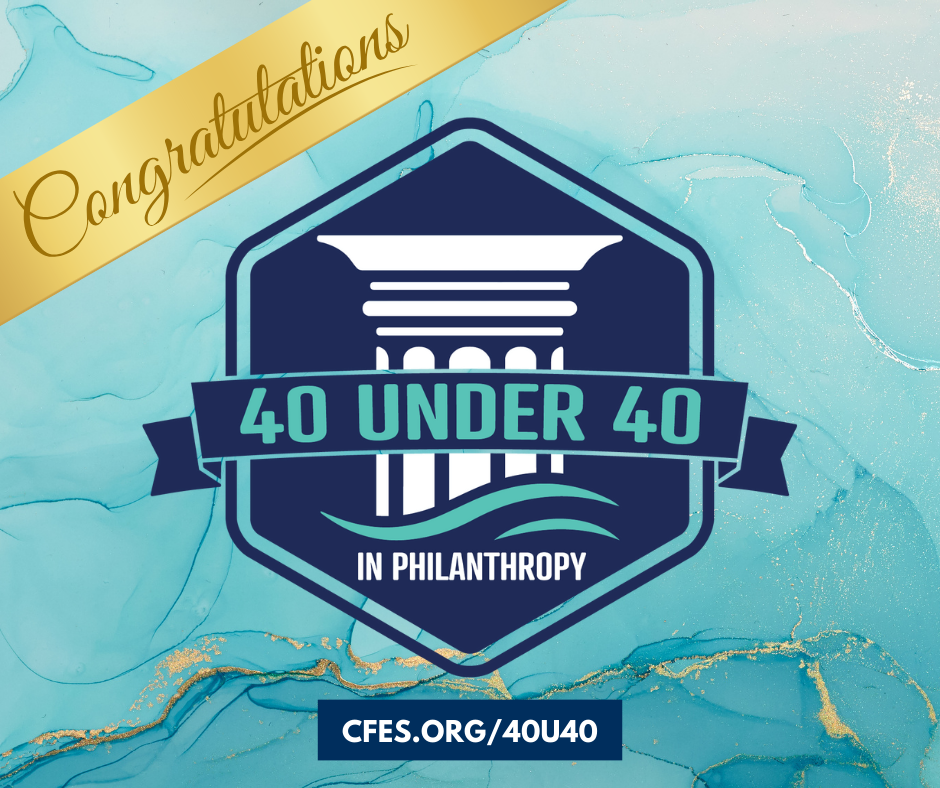 The Community Foundation of the Eastern Shore (CFES) has announced its 40 Under 40 in Philanthropy awardees.