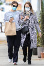 <p>Pregnant Katharine McPhee was seen shopping with her mother in Beverly Hills, California.</p>