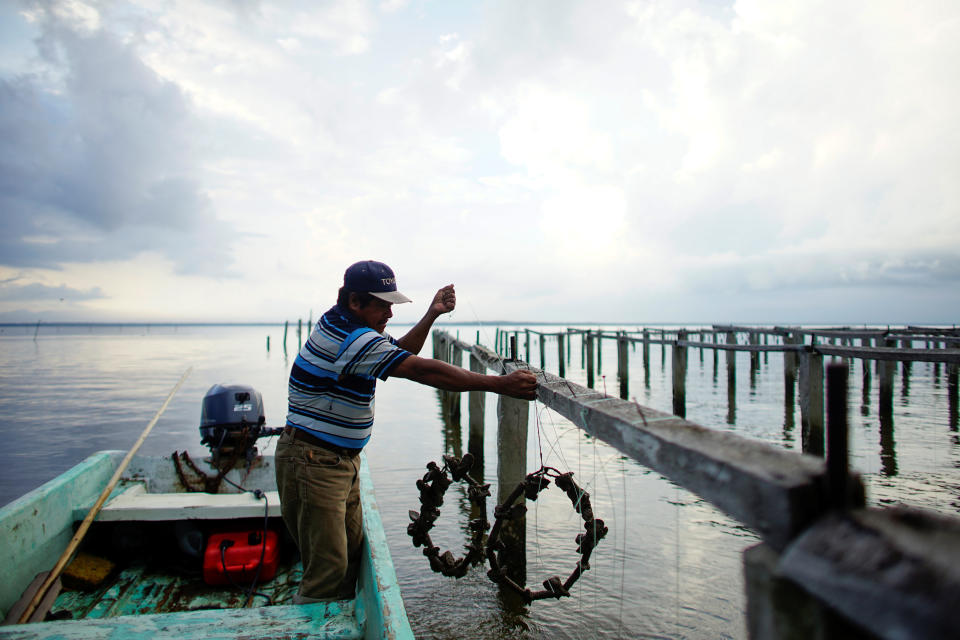 Fisherman Rafael de la Cruz Hernandez