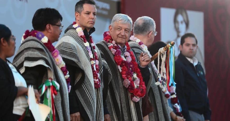 AMLO y Murat