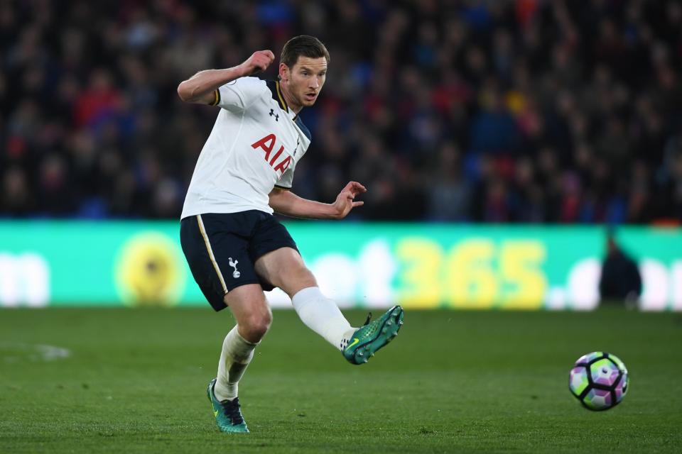 Tottenham defender Jan Vertonghen played a key role in his side's continued improvement