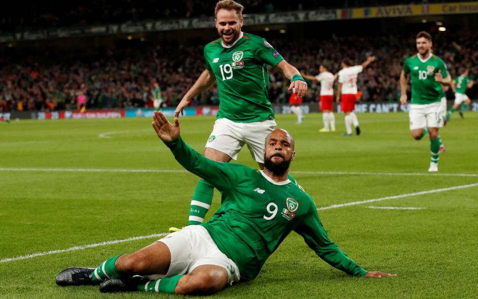 David McGoldrick salvaged a point against Switzerland in Dublin - Action Images via Reuters