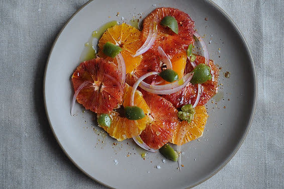 Blood Orange Salad with Olives