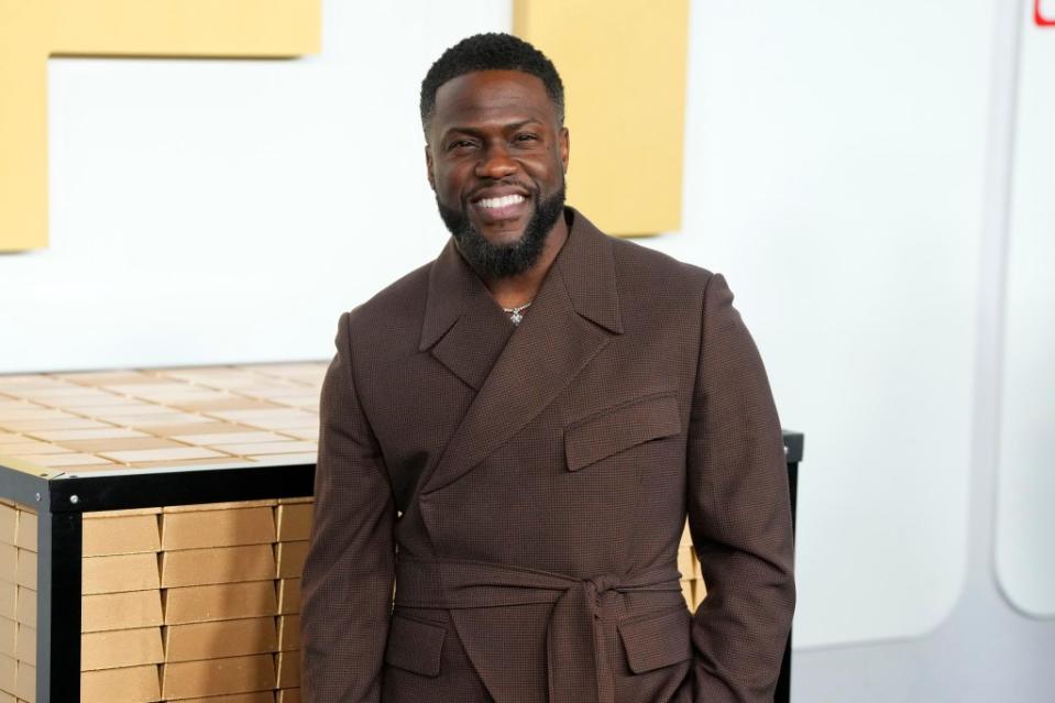 Kevin Hart has been named the 2024 recipient of the Mark Twain Prize for American Humor Charles Sykes/Invision/AP