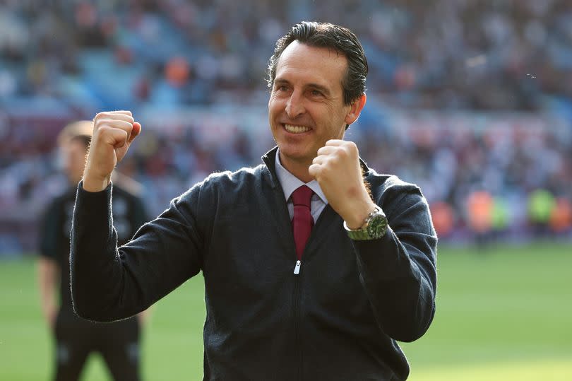 Unai Emery has extended his stay with Aston Villa