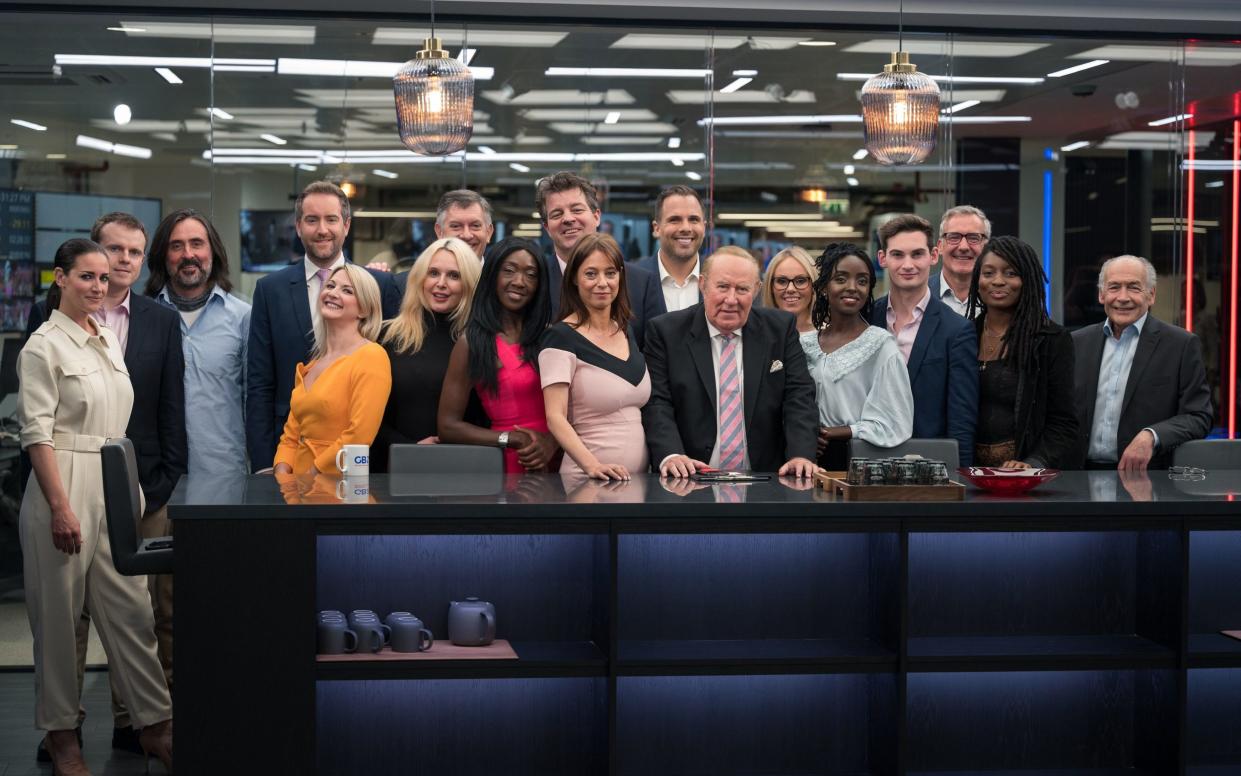 GB News presenters before the channel launched in June