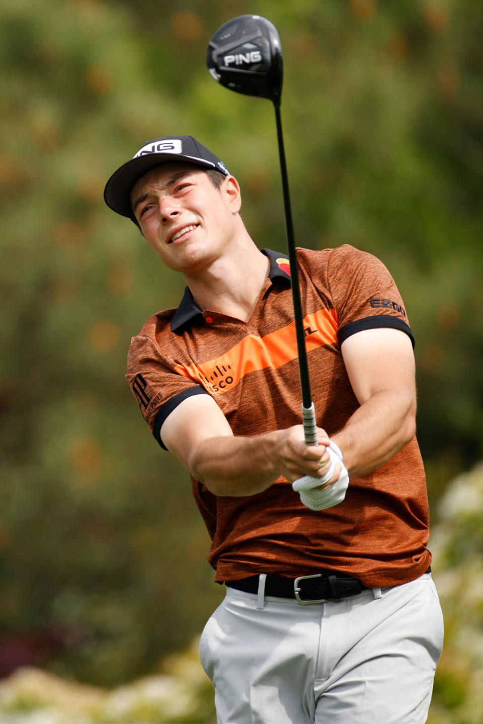 <p>The 23-year-old Norwegian golfer made his Masters debut as an amateur player back in 2019. He was just victorious at December's Mayakoba Golf Classic.</p>