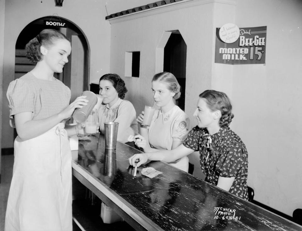 1937: Best milkshakes in town