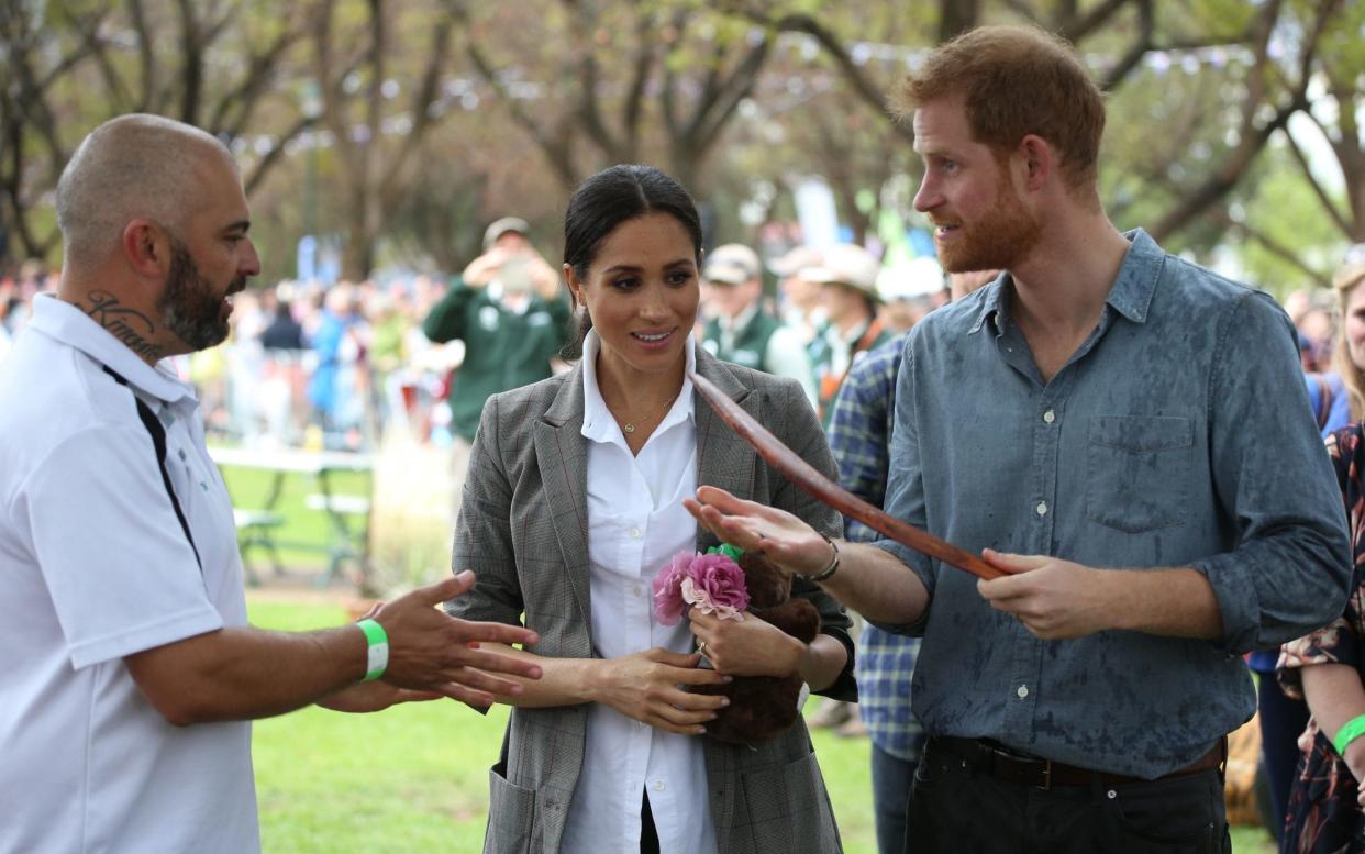 The Duchess of Sussex may be on royal duty in Australia, but she still finds the time for a spot of baking - PA