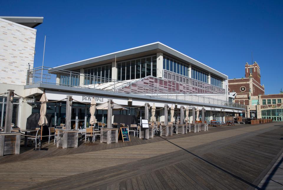 The Iron Whale restaurant. shown Dec. 20 in Asbury Park.