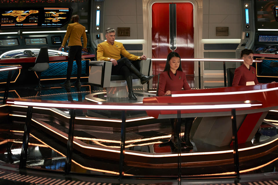 A new version of Star Trek debuts. (Paramount+)