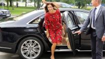 Crown Princess Mary proved she's still a style force to be reckoned with, stepping out for royal visit to the National Centre for Immunotherapy at Herlev Hospital in Denmark.