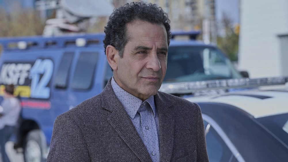  Tony Shalhoub as Adrian Monk in Mr. Monk’s Last Case: A Monk Movie. 